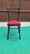 Option 8 - black chair, red seat pad